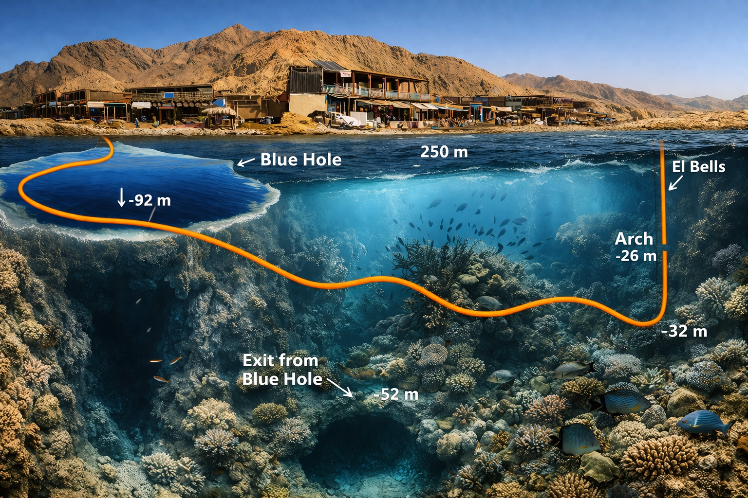Facility at Blue Hole Freedivers